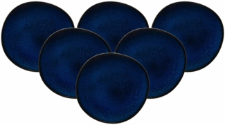like. by Villeroy & Boch Lave bleu Frühstücksteller ø 23 cm 6er Set