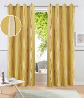 my home Vorhang Dimona Blackout, Ösen (1 St), verdunkelnd, Polyester