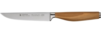 WMF Zubereitungsmesser Grand Wood, 12 cm, Olivenholzgriff, handgeschmiedeter Spezialklingenstahl