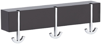Wandgarderobe ANCORA TRE Buche anthrazit lackiert