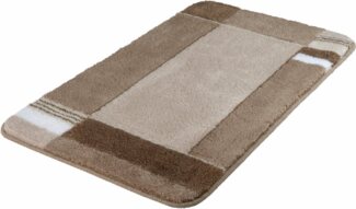 Kleine Wolke Badematte Padova, Höhe 20 mm, rutschhemmend beschichtet, fußbodenheizungsgeeignet, Kunstfaser, Badteppich, modernes Design, waschbar, Kundenliebling