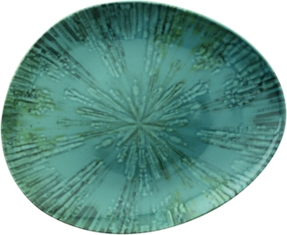 Arthur Krupp Teller flach 31x26 cm Fusion Blue