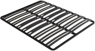 Vente-unique - CERRISI Lattenrost und Bettrahmen Metall Schwarz - B 138 cm x H 5 cm x L 188 cm