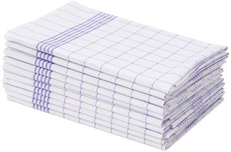 HSC Home-Style-Creation GmbH Geschirrtuch aus 100% Baumwolle, (Spar-Set, 10-tlg, bestehend aus 10 Geschirrtücher in 50 x 70 cm), saugstark und langlebig, mit Aufhängeschlaufe