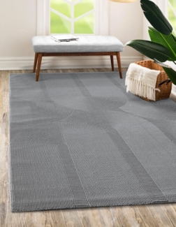 the carpet Teppich Lima, rechteckig, Höhe: 12 mm, Designer Teppich Flor 1 recyceltem Polyester waschbar