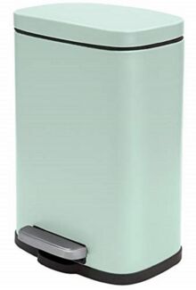 Treteimer Akira - Eisgrün matt 5 Liter