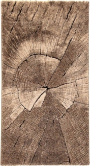 Morgenland Moderner Teppich - 150x80 cm - hellbraun