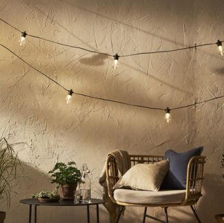 LED-Lichterkette "Selecta", 18 PET-Kugeln, ww LED