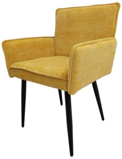 HTI-Living Esszimmerstuhl Stuhl Mesilla Gelb (Stück, 1 St), Esszimmerstuhl Polsterstuhl