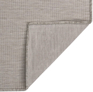 vidaXL Outdoor-Teppich Flachgewebe 80x250 cm Taupe 340779