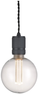 Halo Design No. 717866 Pendelleuchte Halo Kabelsatz Schwarz Matt 5cm