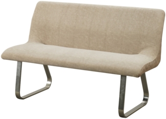 HTI-Living Emrys Bank 3-Sitzer Taupe/Antikbraun