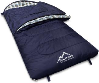 normani Deckenschlafsack Outdoor-Schlafsack Extrem 4-In-1 Antarctica, bis -40°C 500 + 250 g/m² Füllung