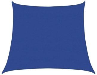 vidaXL Sonnensegel 160 g/m² Trapezform Blau 4/5x4 m HDPE 311546