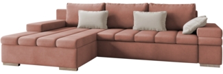 Ecksofa Bangkok (Farbe: Uttario Velvet 2955 + Uttario Velvet 2979, Seite: Links)