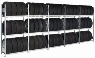 Schulte Container-Regalset 20Zoll 20979 200x568,4x40cm