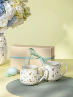 Villeroy & Boch Becher Easter Delight Henkelbecher Set 2tlg, Premium Porcelain