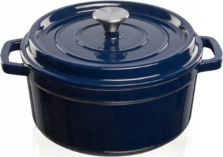 Grand Feu Grandfeu Grandfeu Topf mit Deckel blau 3 5l