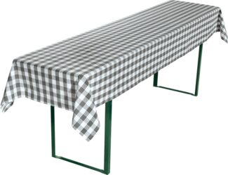 REDBEST Tischdecke Biertisch Tischdecke "Nashville", Baumwolle Karo