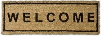 Fußmatte ‚Welcome' Kokos 25x75 cm 10016749