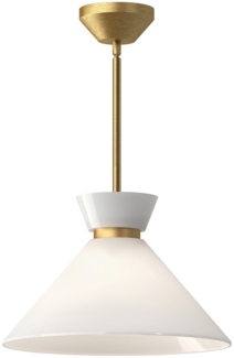 Elstead Lighting Halston Pendelleuchte 1-flammig Gebürstetes Gold