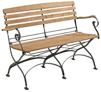 memo Gartenbank Maja L3636 133cm braun