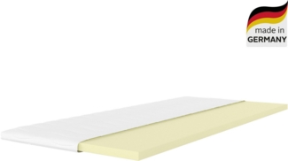 Älgdröm, Topper Tornby Topper 90x200 cm,180x200 cm, in 4 Härtegraden, 6 cm hoch, Kaltschaum, Matratze & Boxspringbett, Allergiker geeignet (Hausstauballergiker)