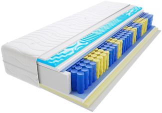 Taschenfederkernmatratze Proto Max Visco Molet 95x180 cm H2