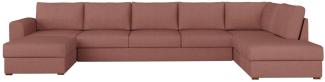 Ecksofa Wilma Large Premium, 2 Bettkasten und Schlaffunktion (Uttario Velvet 2955, Seite: Rechts)