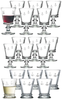 La Rochère Biene Abeille Wein- und Wassergläserset 18-tlg.