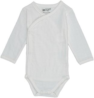 Lodger Solid Wickelbody Langarm - Gr. 62 - Cloud D