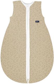 Alvi Mäxchen Schlafsack light Hearts Nature 110 cm