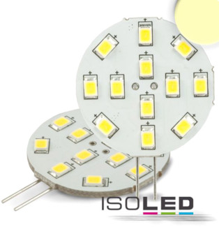 ISOLED G4 LED 12SMD, 2W, warmweiß, Pin seitlich