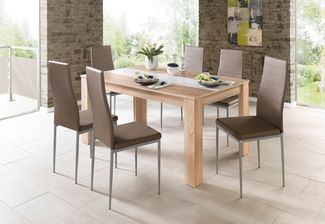 Home affaire Esszimmerstuhl Pluto (Set, 2 St), Bezug in Kunstleder