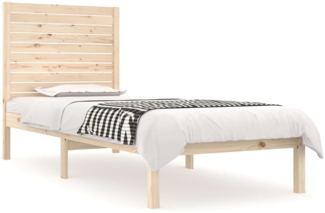 Massivholzbett 75x190 cm 2FT6 Small Single [3104568]