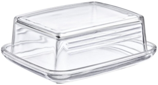 Thiru Butterdose Glas - mit speziellem Deckel-Relief für sicheres Greifen, Glas, (1-tlg)