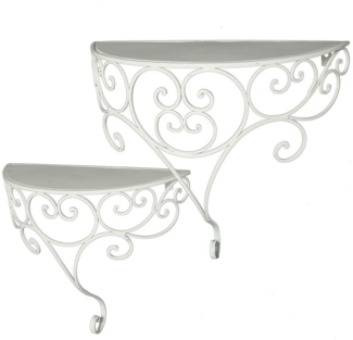 Ambiente Haus Deko-Wandregal Increto Wandregal-Set aus Eisen 45cm, 1-tlg.