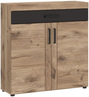 Kommode Grainau / Grano, Holzwerkstoff, Holzfarben, 93 x 100 x 38 cm