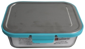 Neuetischkultur Frischhaltedose Frischhaltedose Türkis 1,5 Liter, Glas, (Stück, 1-tlg, 1 Frischhaltedose mit Deckel), Lebensmitteldose Mikrowellendose Ofenform Gefrierdose