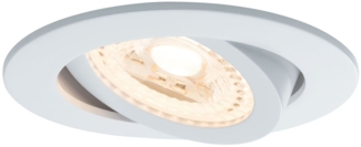 Paulmann SmartHome Zigbee Lens Einbauleuchten Set LED 3x3,5W Tuneable White schwenkbar 230/24V 15W 80mm Weiß m/Alu Zink15443