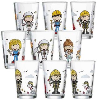 Ritzenhoff & Breker BERUFE Kinderbecher Set 9-teilig