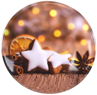 Haushalt International Im- und Export GmbH Vorratsdose Metall Keksdosen im Set 3 verschiedenen Größen Weihnachtsmotive, Metall, festlich gestaltet