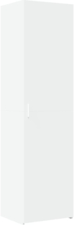 vidaXL Highboard Weiß 50x42,5x185 cm Holzwerkstoff 3281413