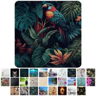 Sanilo Duschmatte mit Motiv, viele schöne Badematten zur Auswahl, rutschfeste & sichere Badematte, hochwertig, Kunststoff PVC, quadratisch, 230 extra starke Saugnäpfe, 53x53 cm, waschbar