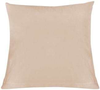 Formesse Bella Donna Jersey Kissenbezug|ca. 80x80 cm| champignon