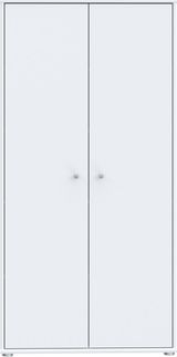 Mehrzweckschrank >TEMPRA2< 2 Türen, 4 Böden, weiss - 73,7x149,5x34,8cm (B/H/T)