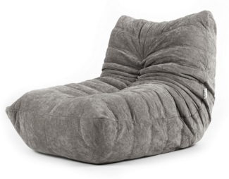 icon Sitzsack Schaumstoff Sitzsack Relaxsessel XXL aus Chenille "Enzo", Schaumstoff Füllung, für Wohnzimmer, für Schlafzimmer