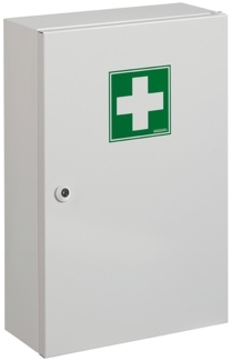 Rossignol 11649 CLINIX Arzneischrank 1-türig, weiß, abschließbar / Medikamentenschrank