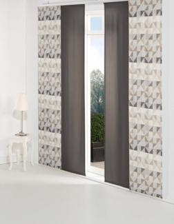 Wirth Schiebegardine Berlare (1 St), Paneelwagen, blickdicht, Jacquard, Inkl. Montagezubehör