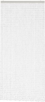 locker Türvorhang Diamonds (1 St), Hakenaufhängung, halbtransparent, Kunststoff klar, 72 Stränge, 90x200 cm
